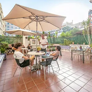 호스텔 Fabrizzios Terrace 바르셀로나